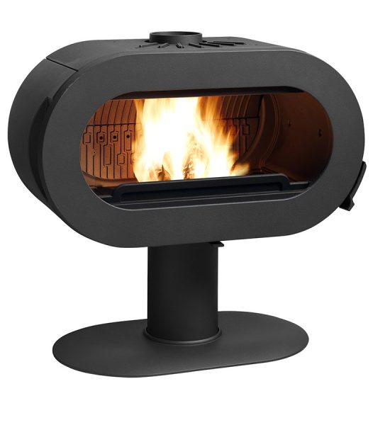 INVICTA Fifty On Pedestal Döküm Odun Sobası