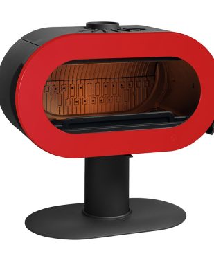 INVICTA Fifty On Pedestal Seramikli Döküm Odun Sobası