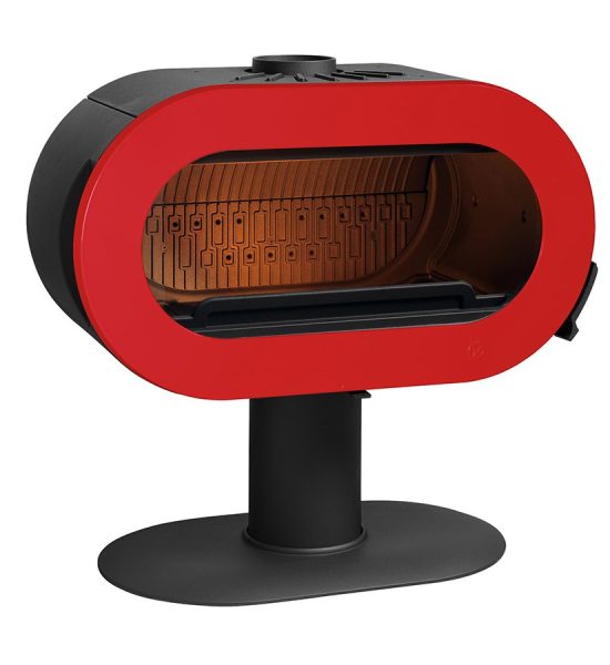 INVICTA Fifty On Pedestal Seramikli Döküm Odun Sobası