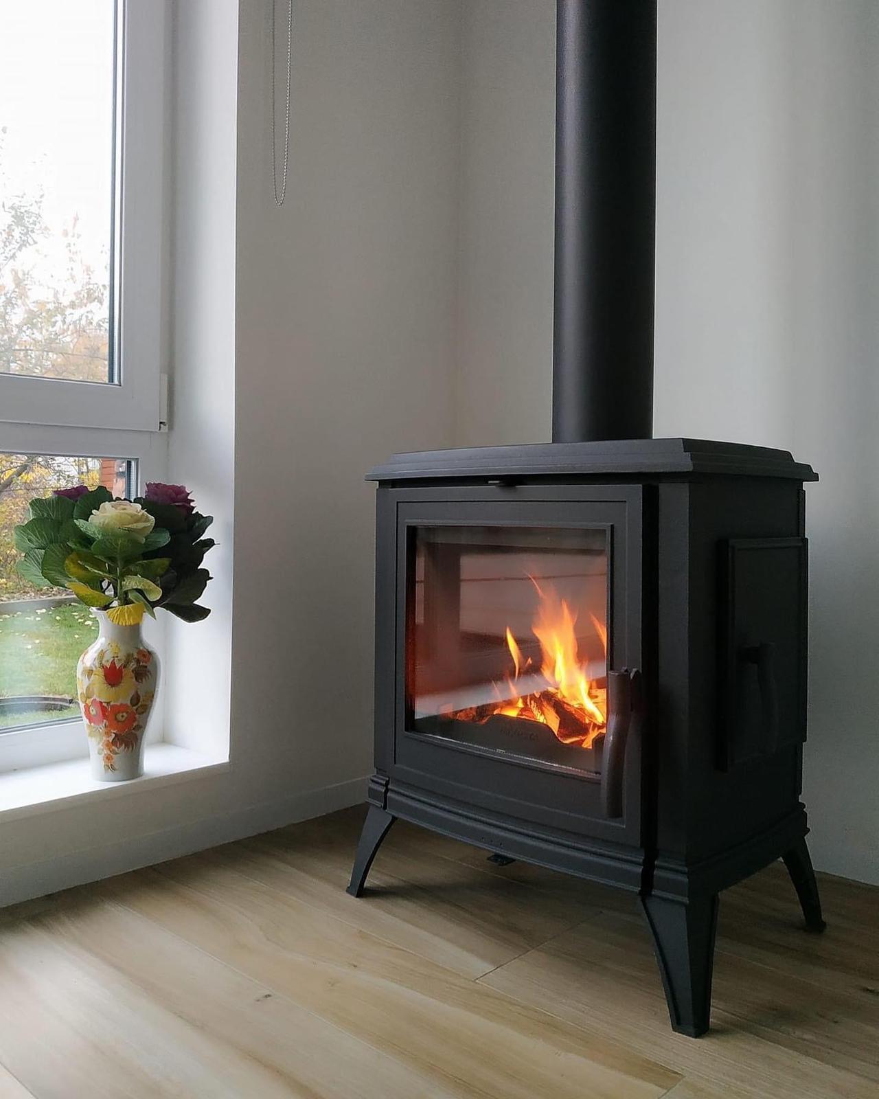 INVICTA Sedan M Döküm Odun Sobası - Görsel 13