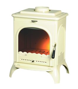 INVICTA Seville 2 Döküm Odun Sobası Krem