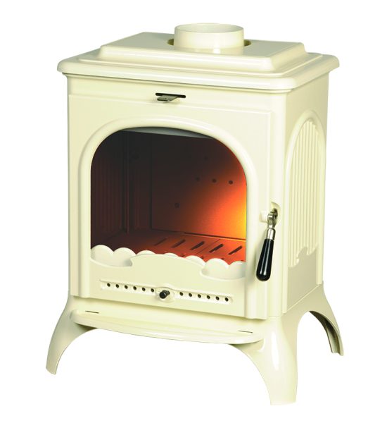 INVICTA Seville 2 Döküm Odun Sobası Krem