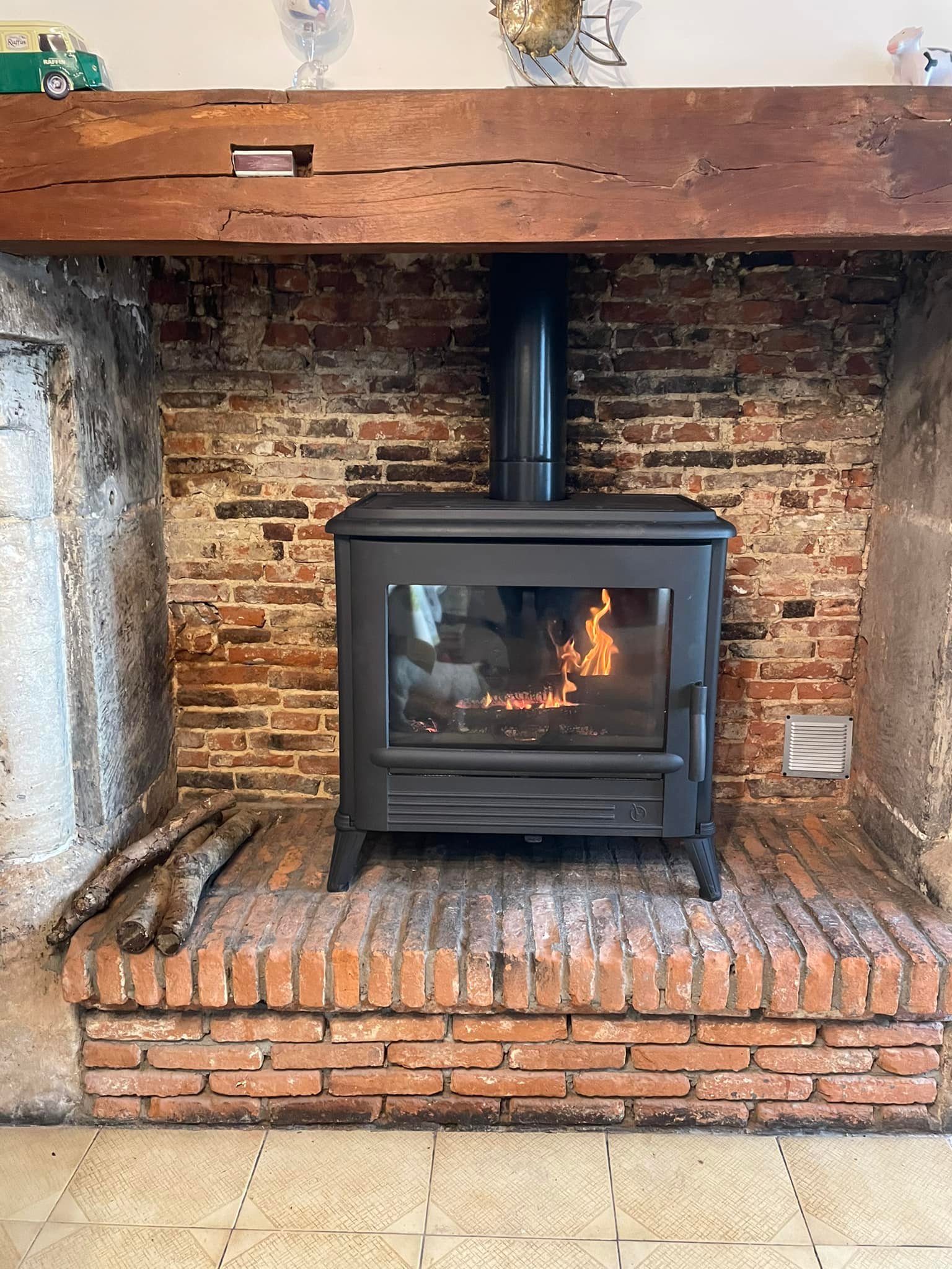 INVICTA Modena Döküm Odun Sobası - Görsel 7