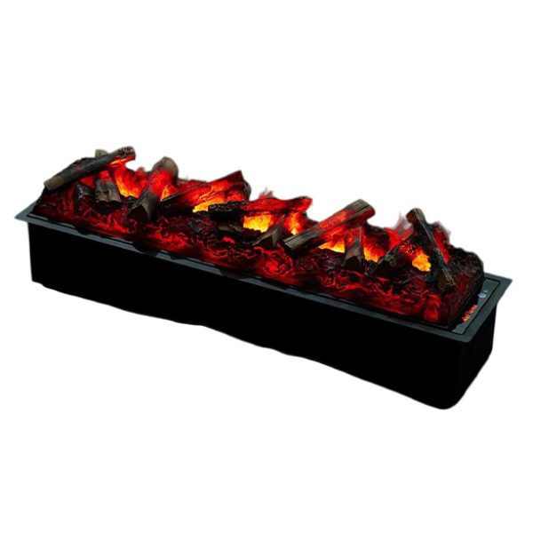 Ayflame 100 cm 3 Boyutlu Elektrikli Şömine (Isısız, Ses Efektli)