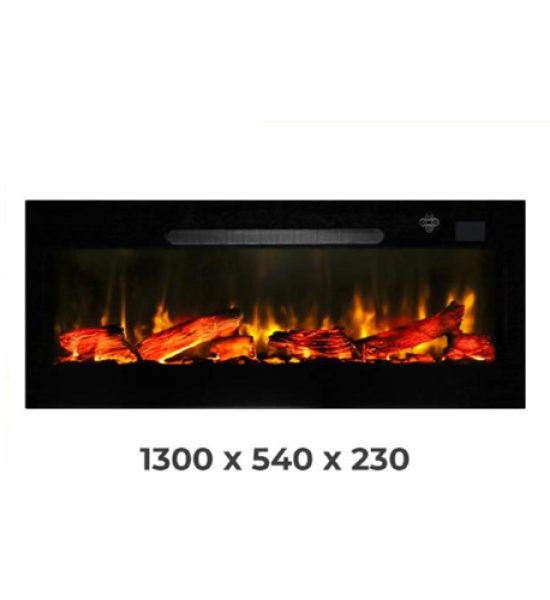 130 cm Elektrikli Şömine (Müzik Ses ve Renk Efektli)
