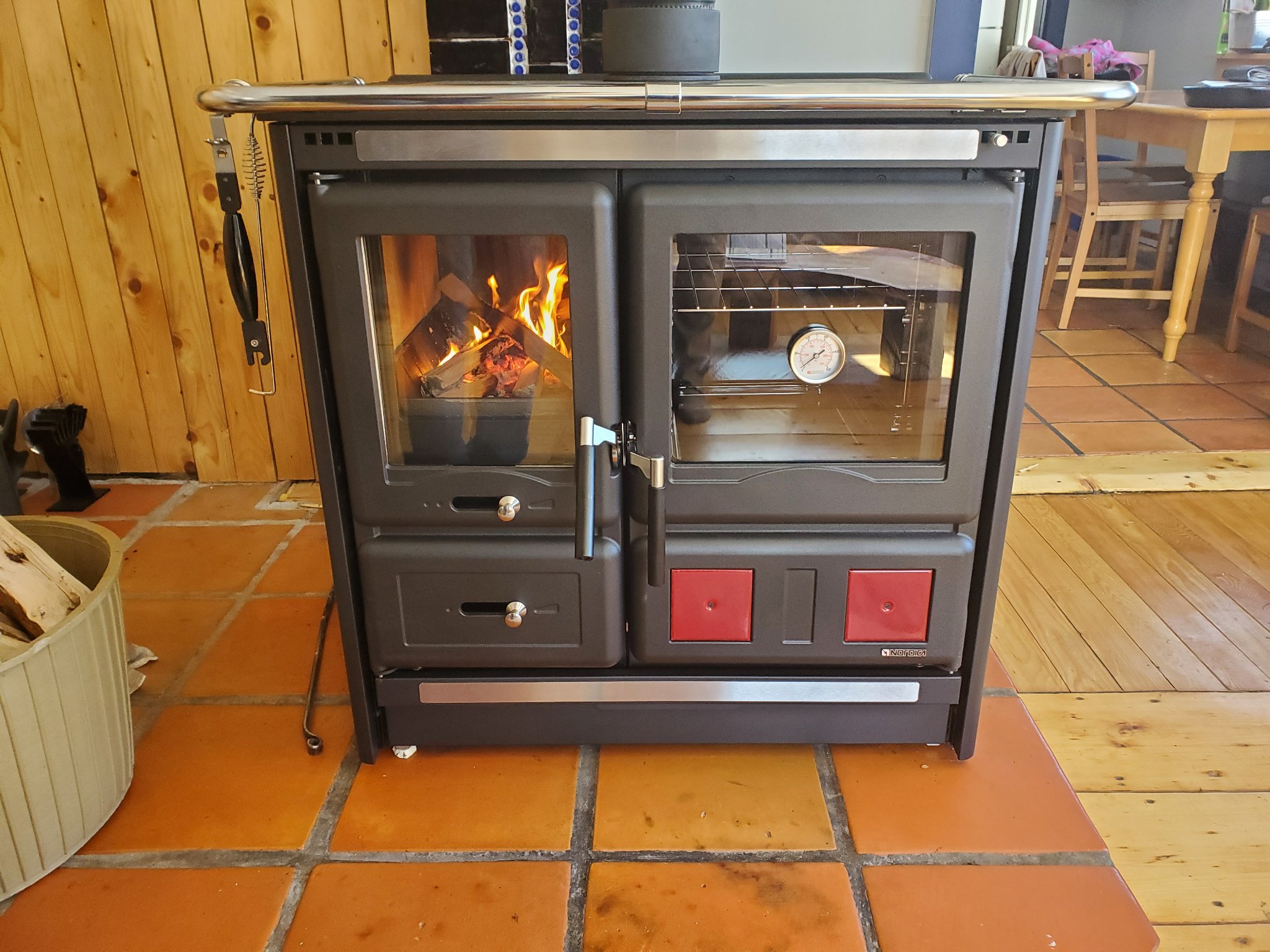 Wood Burning Cook Stove La Nordica Rosa XXL