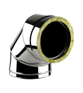 Çift Cidar Paslanmaz Dirsek