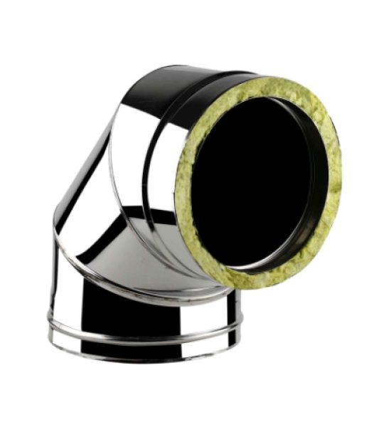 Çift Cidar Paslanmaz Dirsek