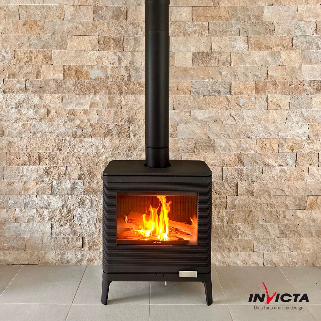 INVICTA Kazan Zen Döküm Odun Sobası - Görsel 3