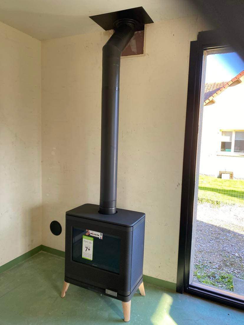 INVICTA Kazan Zen Döküm Odun Sobası - Görsel 4