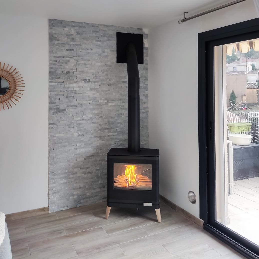 INVICTA Kazan Zen Döküm Odun Sobası - Görsel 7