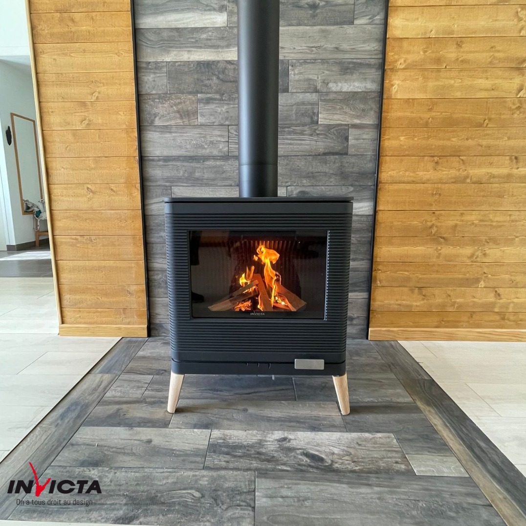 INVICTA Kazan Zen Döküm Odun Sobası - Görsel 8