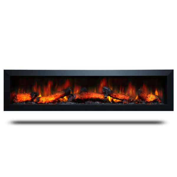 Nada 180 cm Elektrikli Şömine Metal Çerçeve (Isılı, Ses Efektli, Çok Fonksiyonlu)