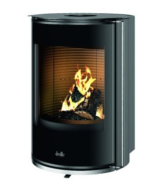 DEVILLE Eguzki Duvar Tipi Çelik Odun Sobası