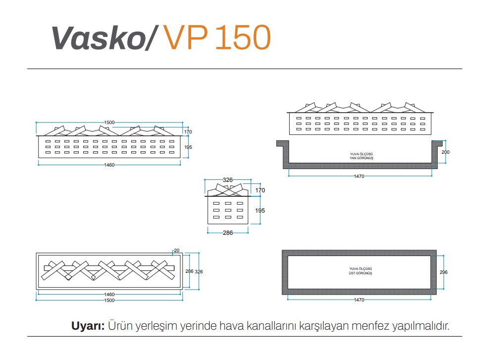Vasko 150 cm 3 Boyutlu Elektrikli Şömine (Isısız, Ses Efektli) - Görsel 2