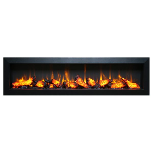 Spark 155 cm Elektrikli Şömine Metal Çerçeve (Isısız)