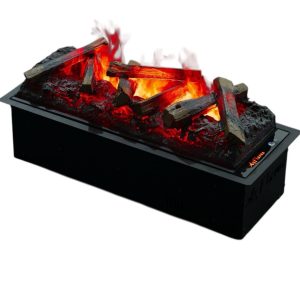 Ayflame 70 cm 3 Boyutlu Elektrikli Şömine (Isısız, Ses Efektli)