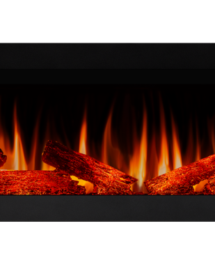 Magel 100cm Metal Çerçeve Isısız Elektrikli Şömine