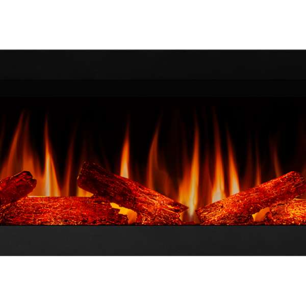 Magel 100cm Metal Çerçeve Isısız Elektrikli Şömine