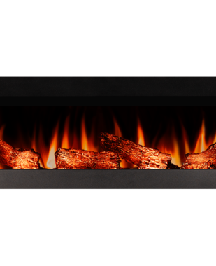 Magel 160cm Metal Çerçeve Isısız Elektrikli Şömine