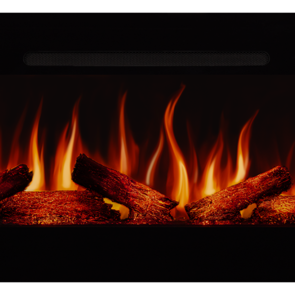 Pagla 100 cm Cam Çerçeve Isıtmalı Elektrikli Şömine