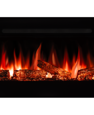 Pagla 130 cm Cam Çerçeve Isıtmalı Elektrikli Şömine