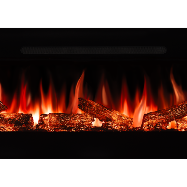 Pagla 130 cm Cam Çerçeve Isıtmalı Elektrikli Şömine