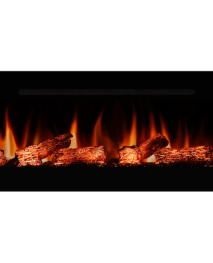 Pagla 200 cm Cam Çerçeve Isıtmalı Elektrikli Şömine