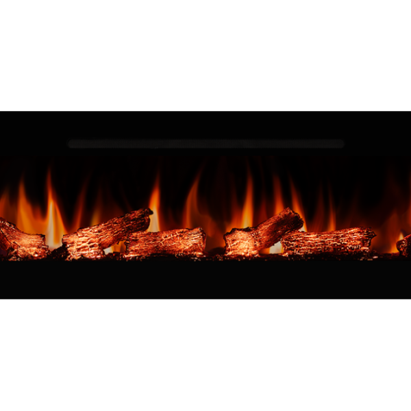 Pagla 200 cm Cam Çerçeve Isıtmalı Elektrikli Şömine