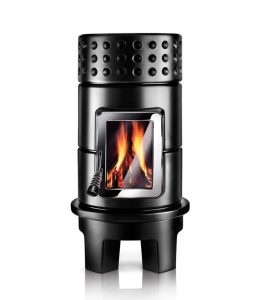 Round Stack Rim Seramik Odun Sobası-2