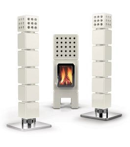 Thermo Stack Kalorifer Sistemli Seramik Odun Sobası-1