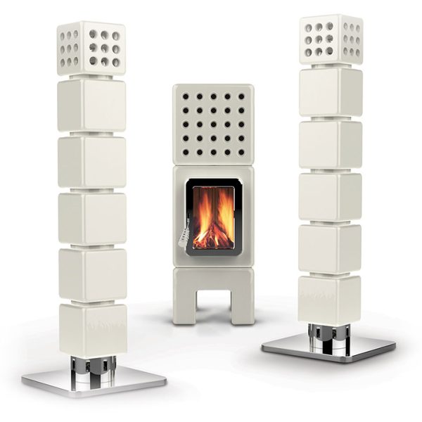 Thermo Stack Kalorifer Sistemli Seramik Odun Sobası