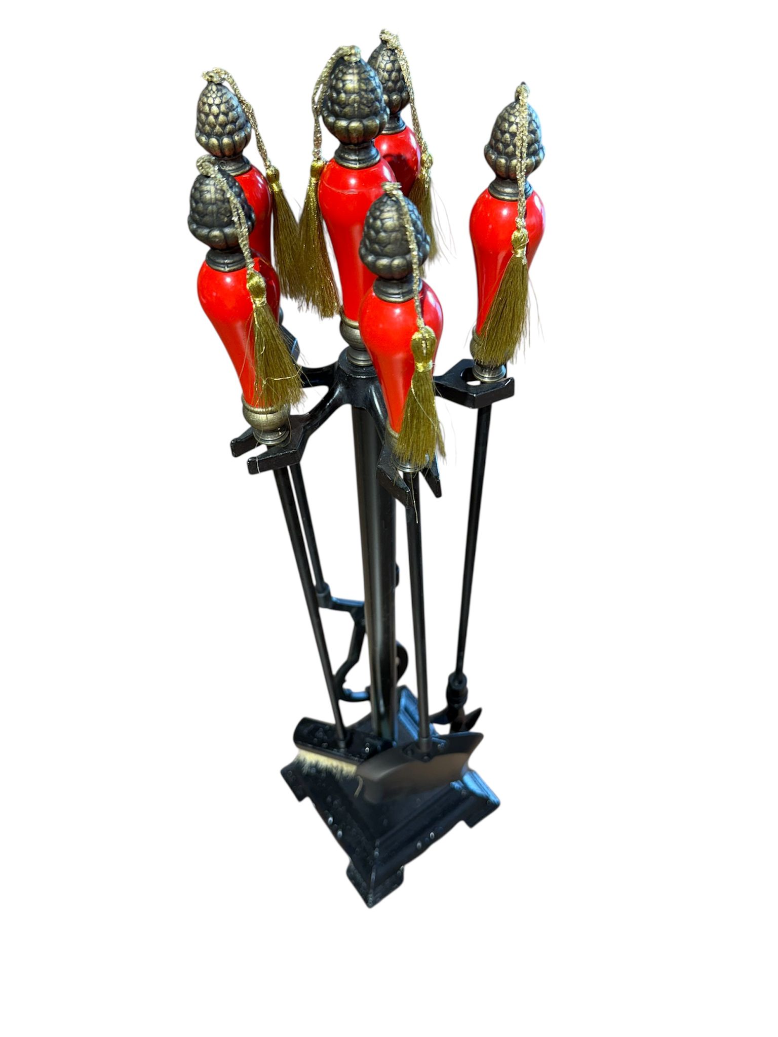 Kırmızı Seramik Başlı 4’lü Maşa Takımı - Görsel 3