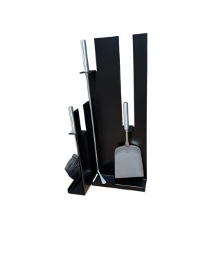 Siyah 3'lü Maşa Takımı