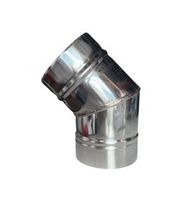 Tek cidarlı 45° Dirsek 1