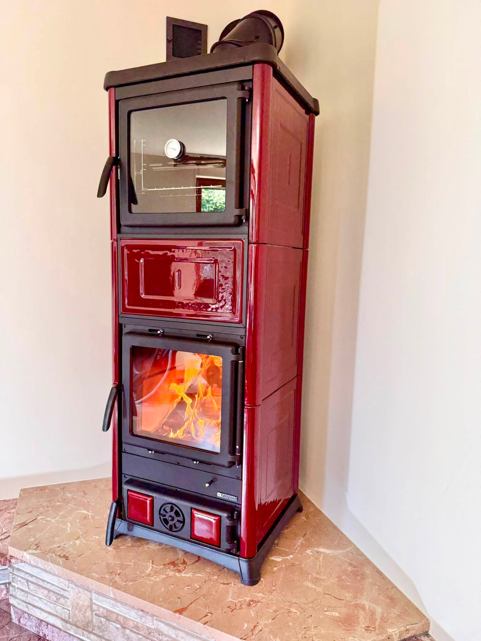 LA NORDICA Nova Forno 16 (Maiolica Kırmızı) - Görsel 5