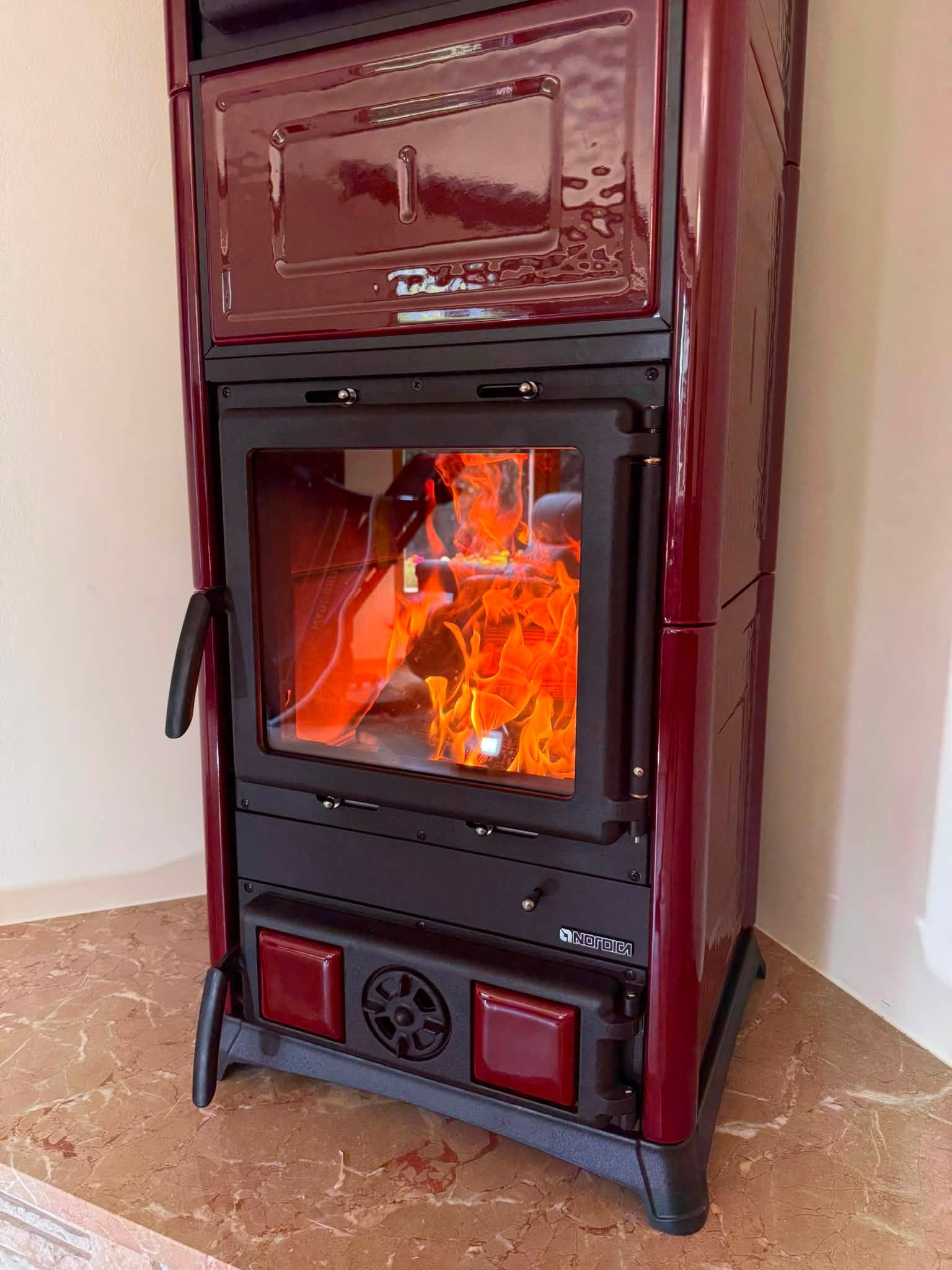 LA NORDICA Nova Forno 16 (Maiolica Kırmızı) - Görsel 6
