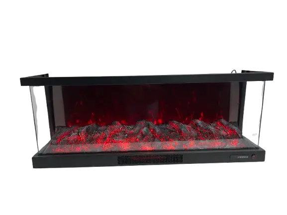Alaz 120 cm 3 Tarafı Açık Elektrikli Şömine - Görsel 18